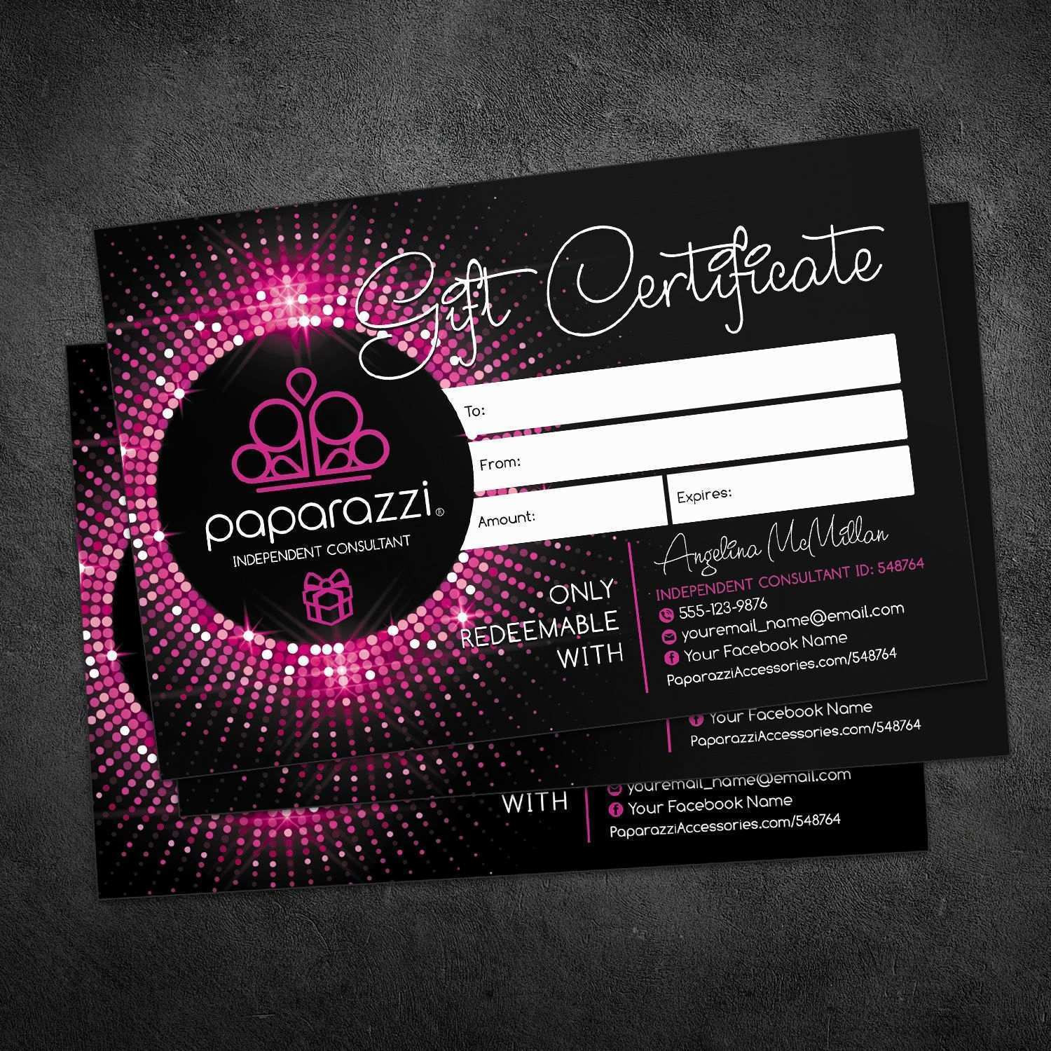 Mon Paparazzi Accessories Business Card Template Of Polka Dot Business Card Templates Free