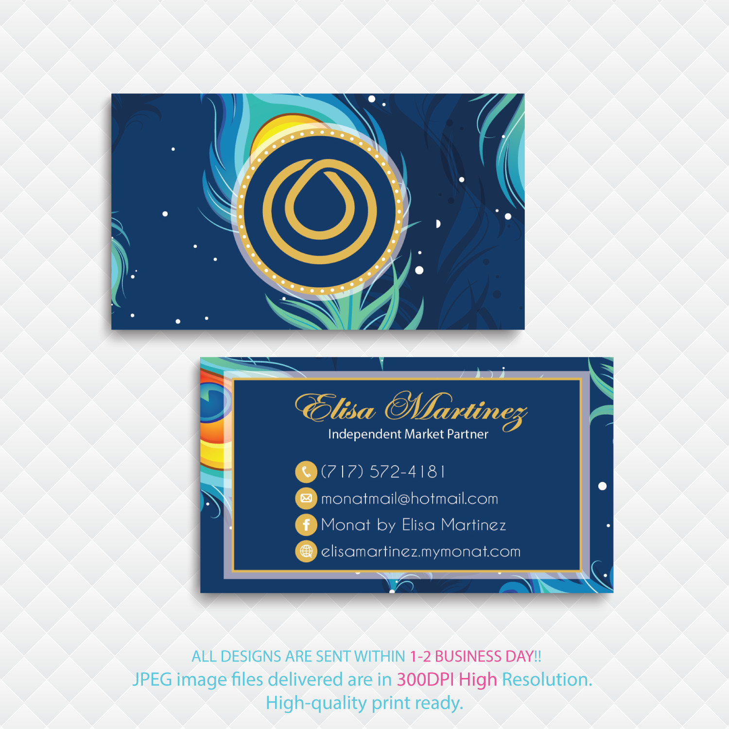 Monat Business Card Monat Of Business Card Template Online