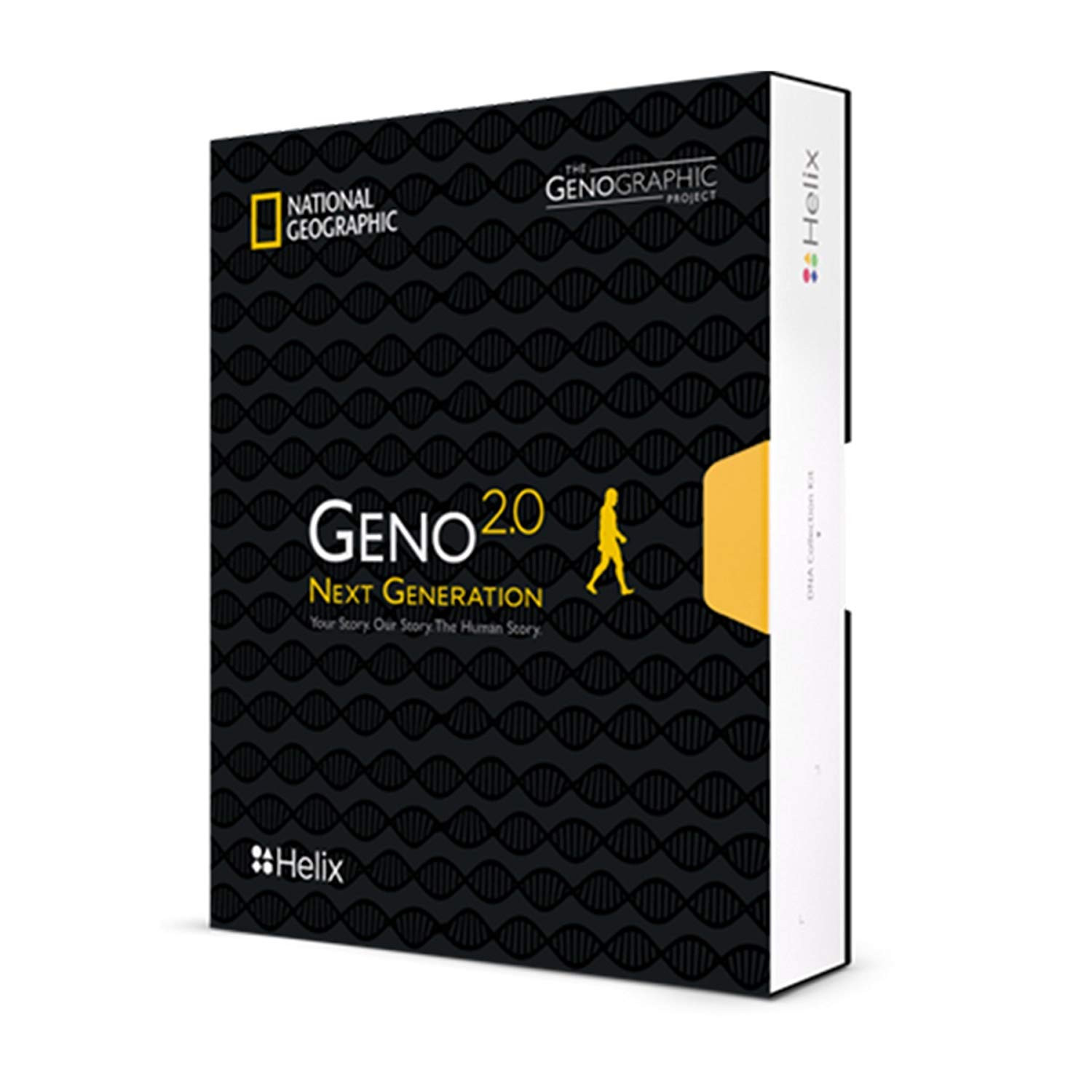 National Geographic Dna Test Kit Geno 2 0 Next Generation Ancestry Powered by Helix Of Geographics Business Card Template