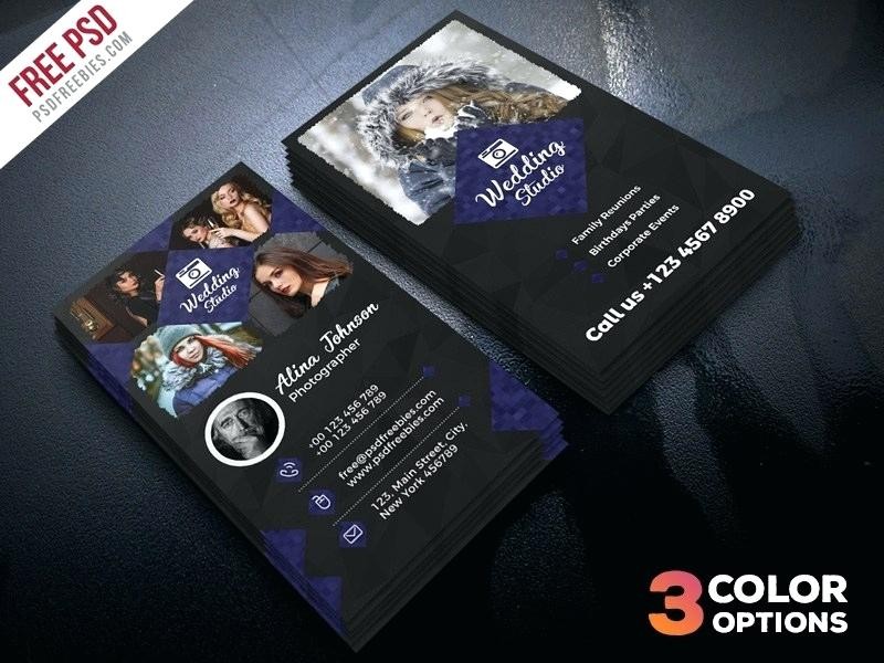 Photography Visiting Card Template Of Photography Business Card Template Photoshop