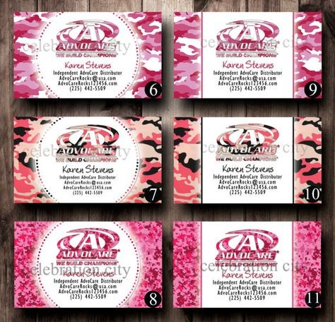 Pinterest Of Advocare Business Card Template