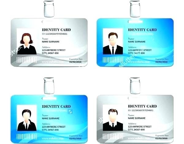 Portrait Id Card Template Free Identity Templates Luxury Download Of Portrait Business Card Template