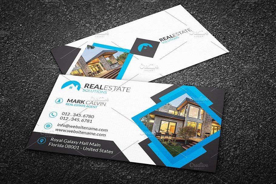 Real Estate Business Card 42 Business Estate Real Templates Of Business Card Background Templates