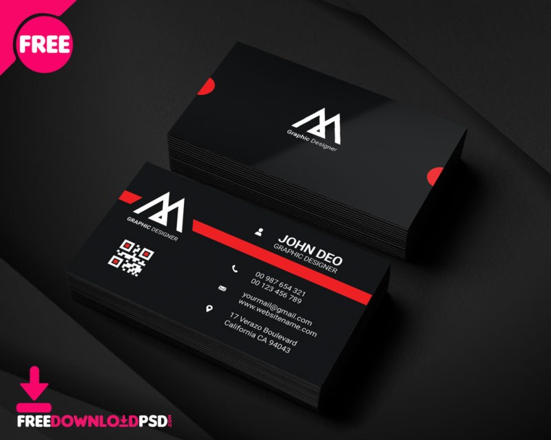 Sample Graphic Designer Business Card 1 800x640