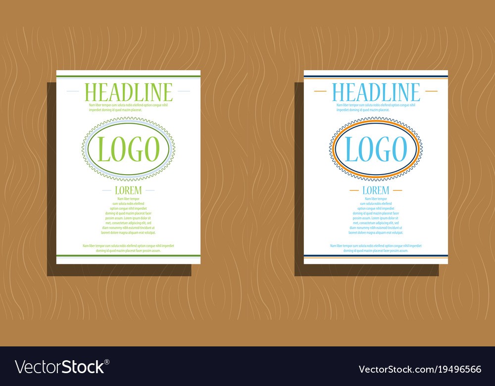 Sets Of Modern Light Business Card Template for Vector Image On Vectorstock Of Eps Business Card Template