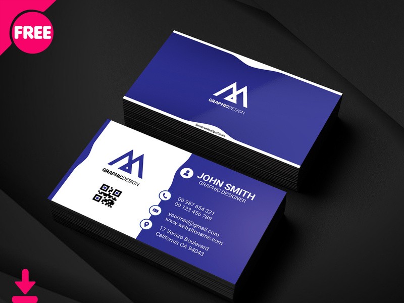 smith corporate business card psd template cover 2x