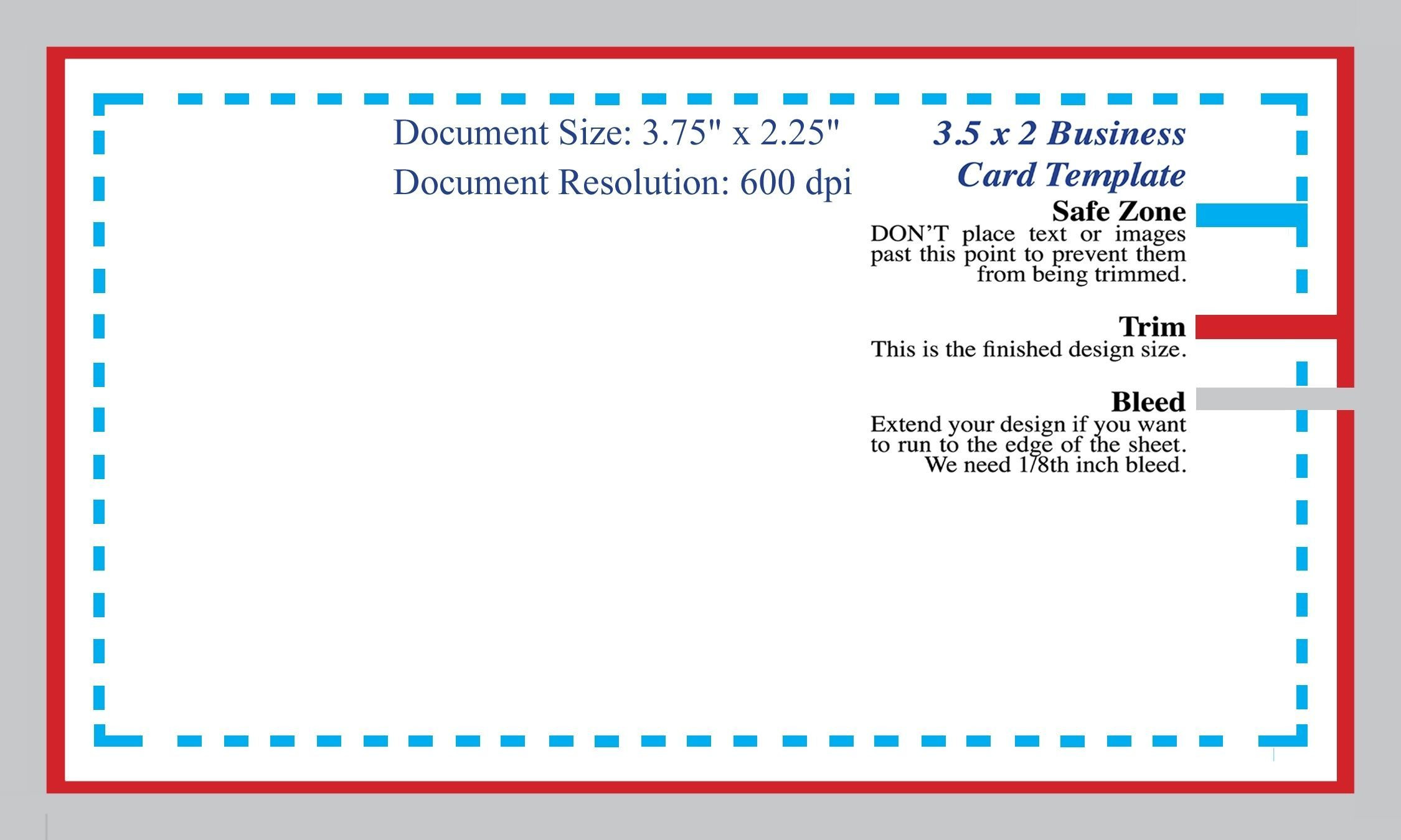 Standard Business Card Blank Template Shop Template Of Business Card Size Photoshop Template