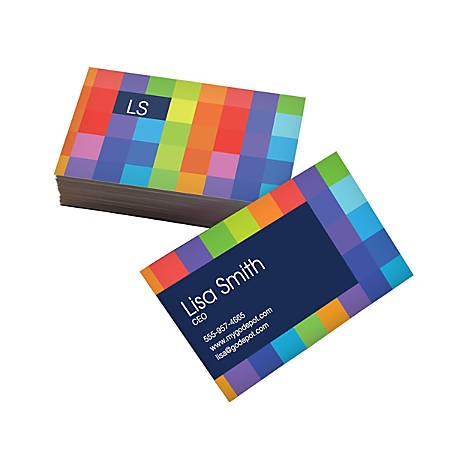 Standard Business Cards 3 1 2&quot; X 2&quot; Box 250 Item Of Print Your Own Business Cards Template