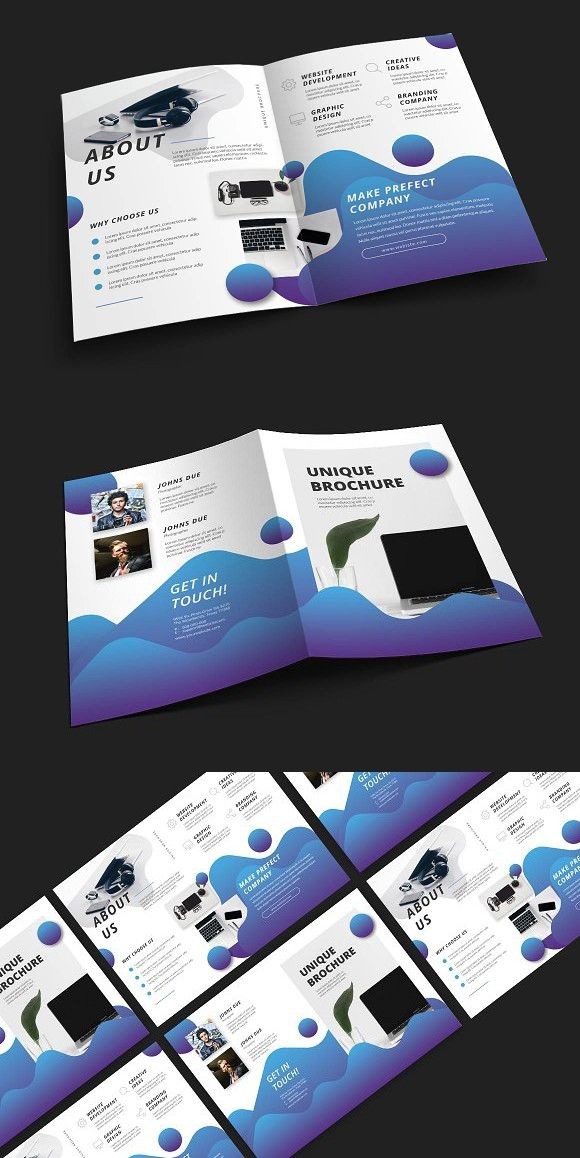 Unique Bi Fold Brochure Brochure Templates Of Bi Fold Business Card Template