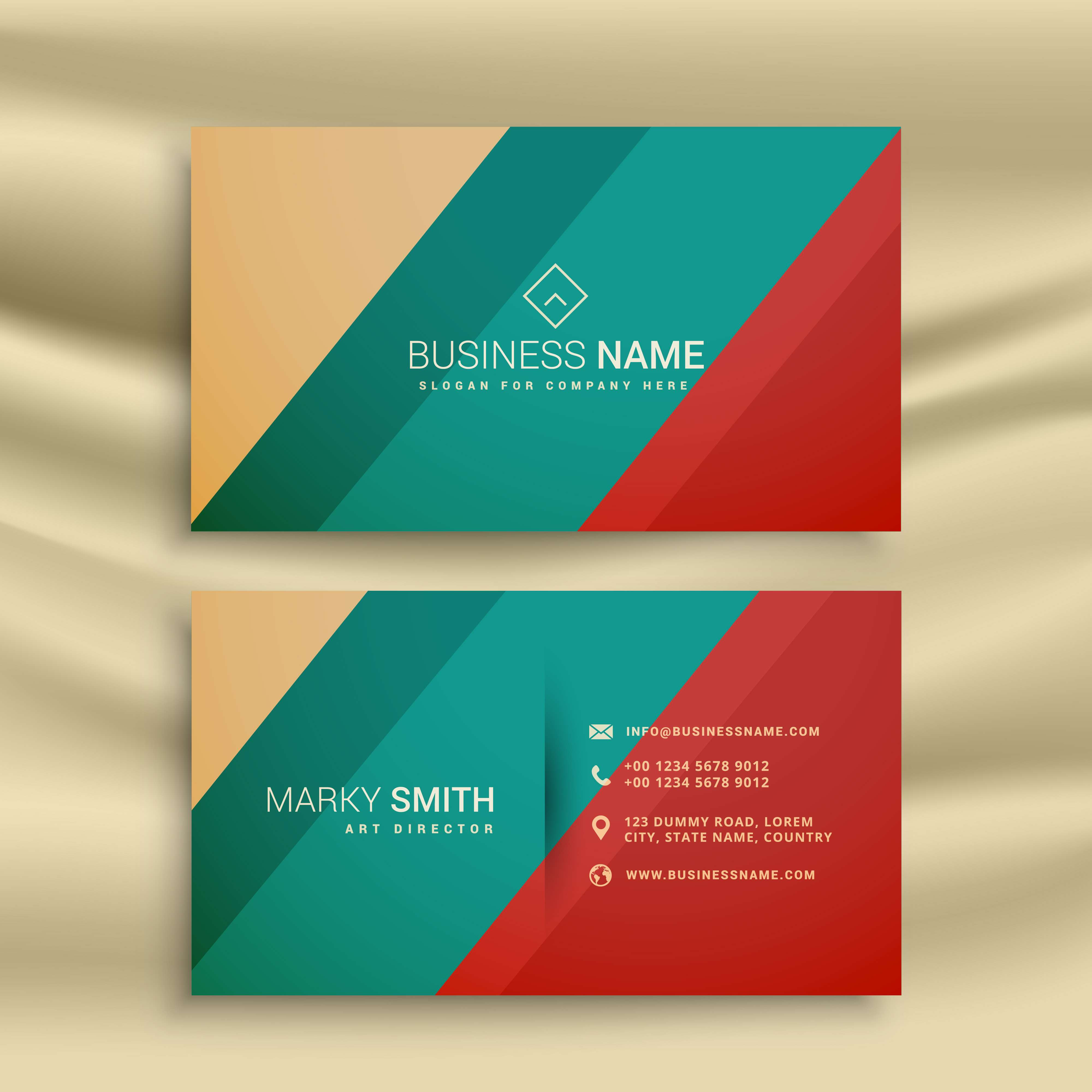 Vintage Business Card Template Caquetapositivo Of Retro Business Card Template