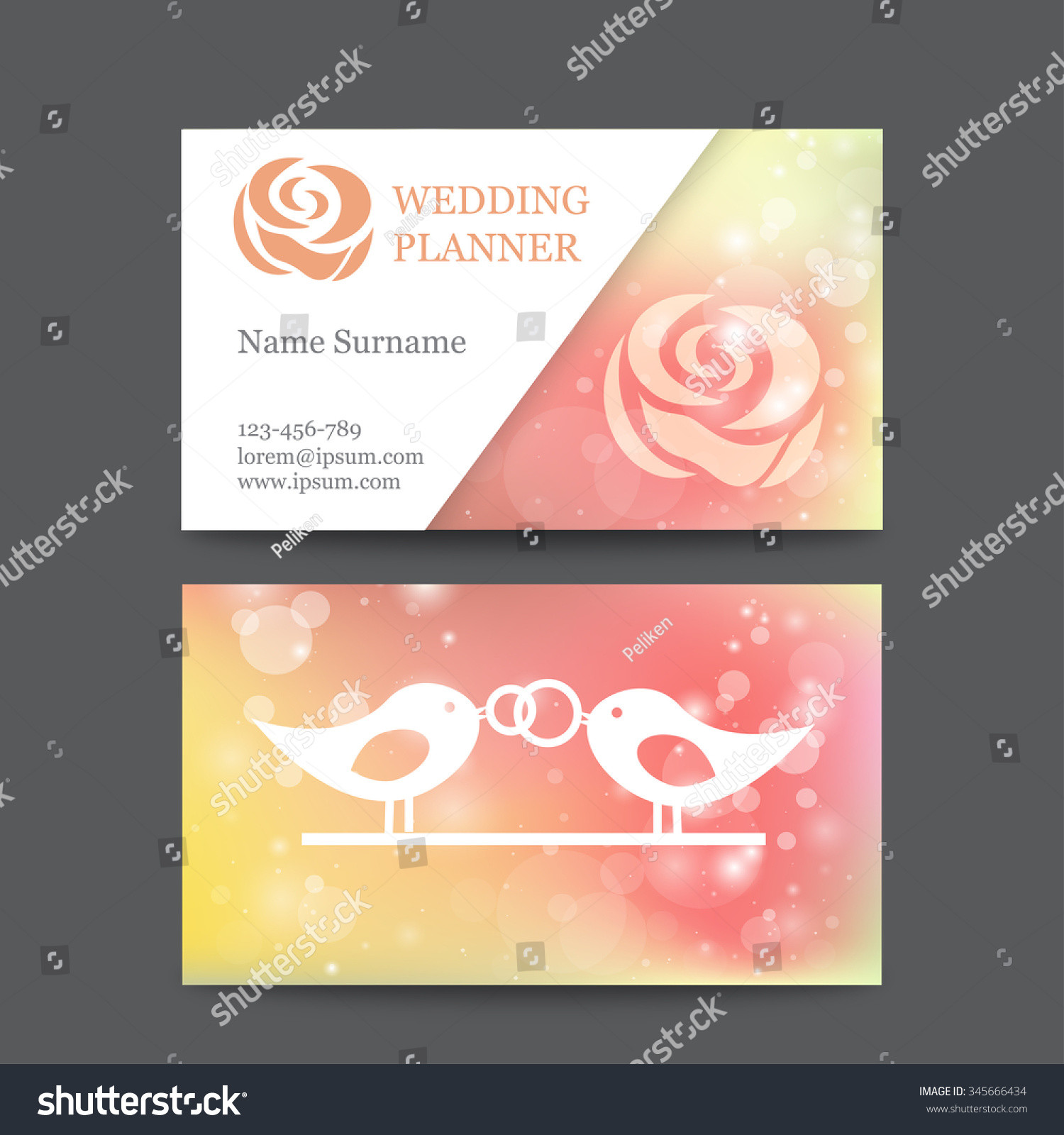 Wedding Planner Visiting Card Sample Of Zazzle Business Card Template