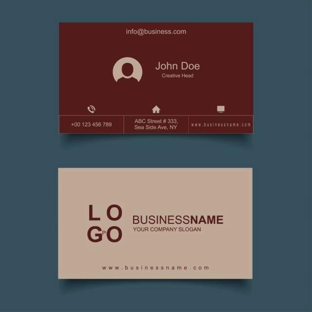 Wine Card Template – Dorondoron Of Red Business Card Template