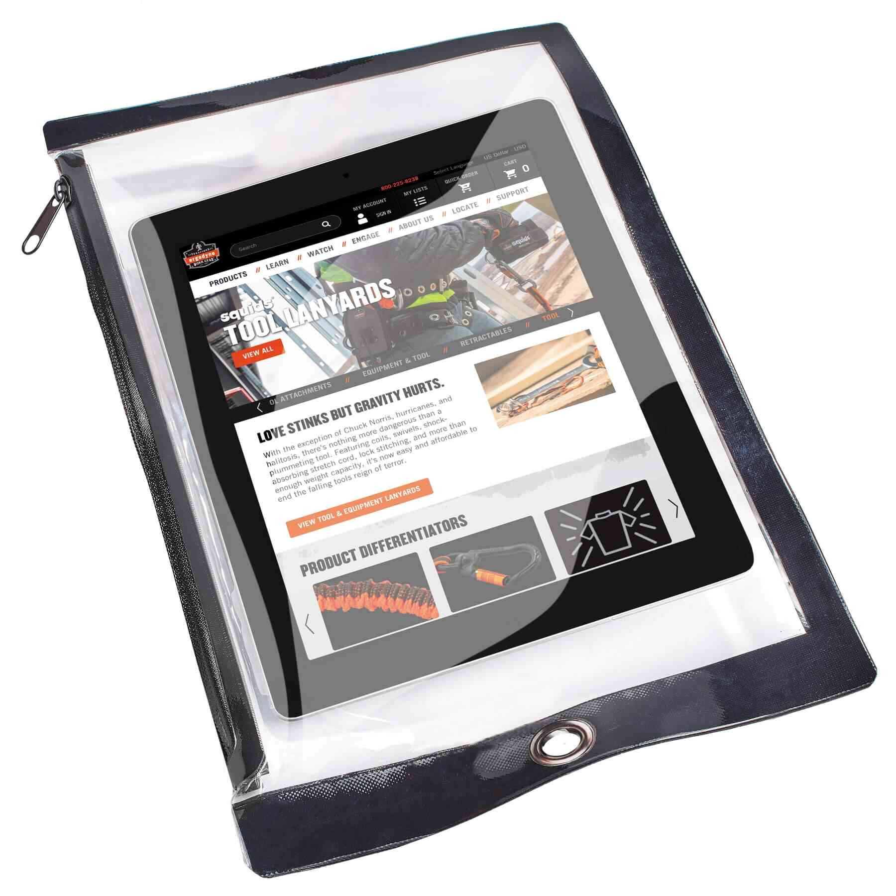 3765 clear tablet sleeve