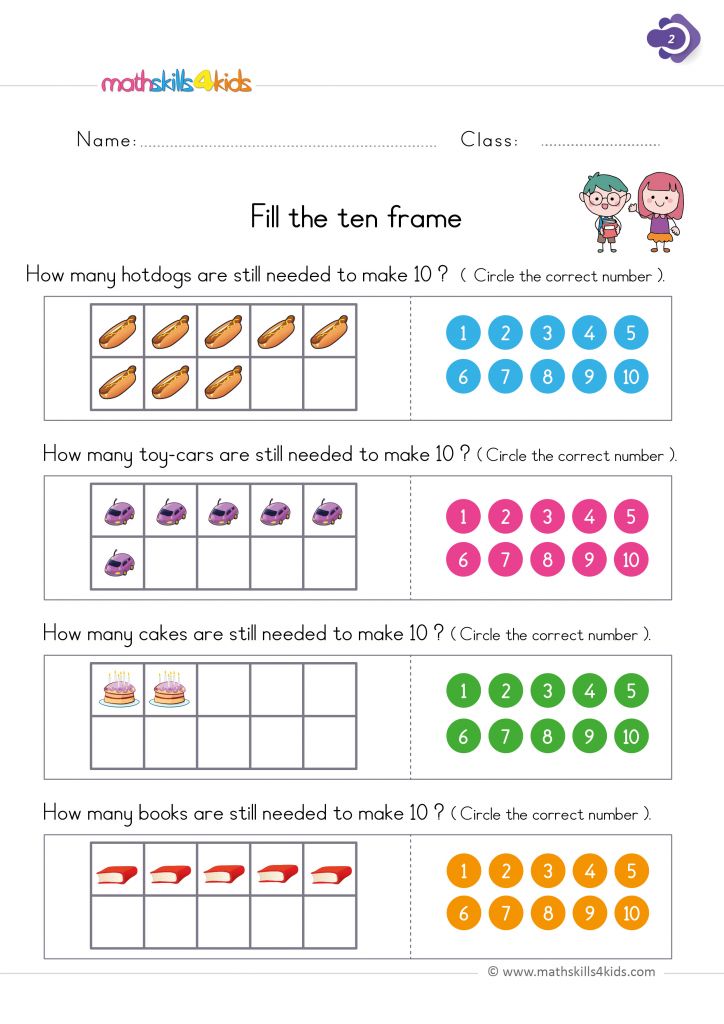 4 free math worksheets first grade 1 addition number bonds