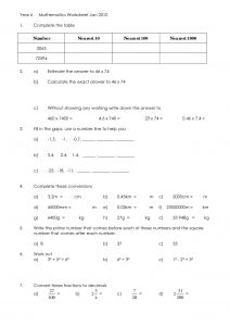 4 Free Math Worksheets Second Grade 2 Addition Add 2 Digit Numbers In ...