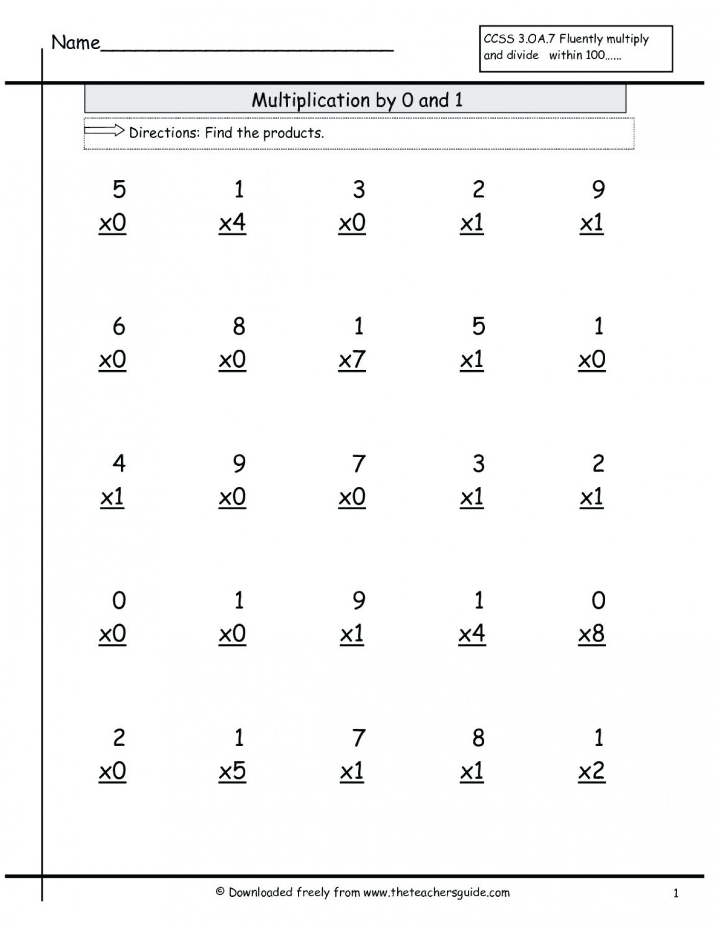 Free Math Worksheets Second Grade 2 Multiplication Multiplication Table 2 Missing Factor