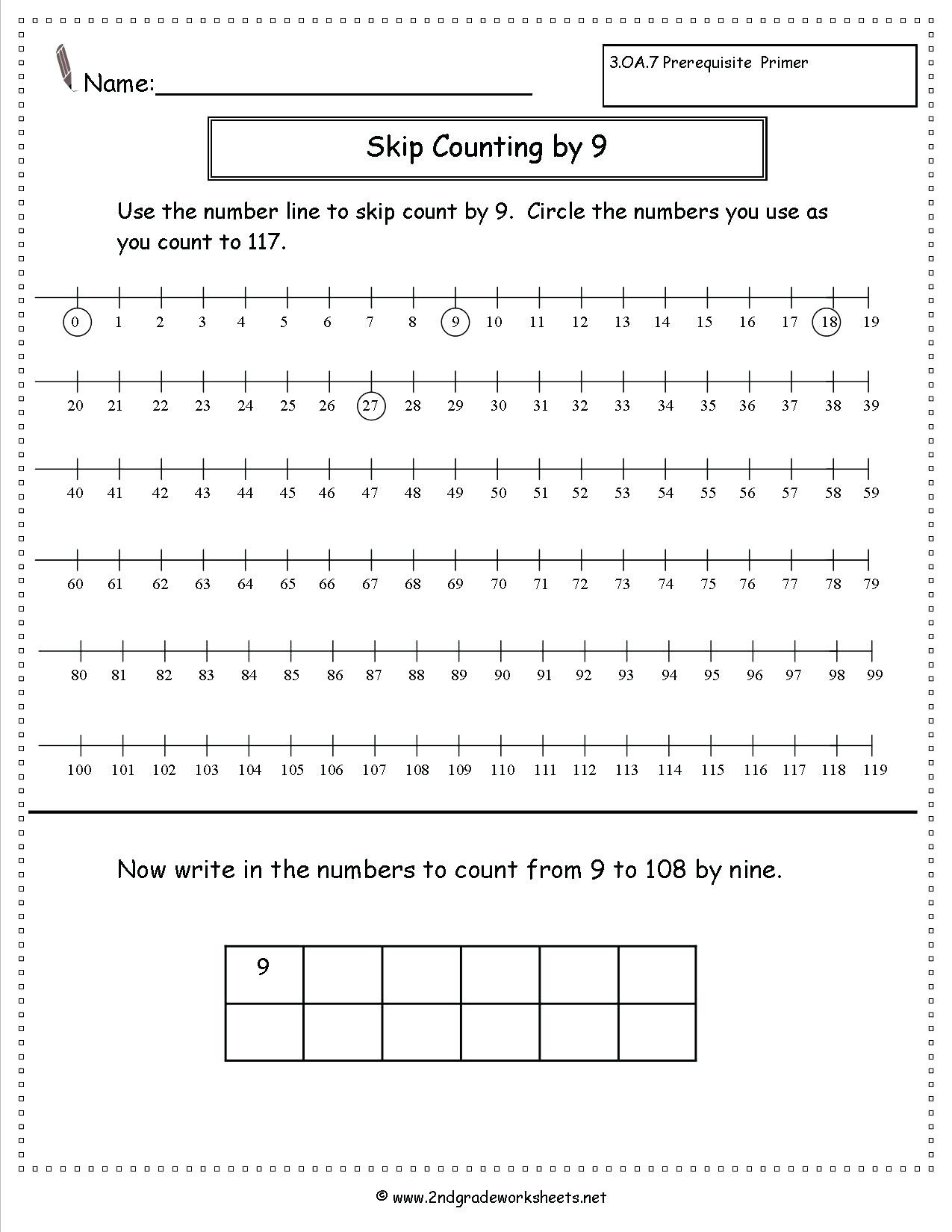 count by 5 math skip counting by nine worksheet mathway graph