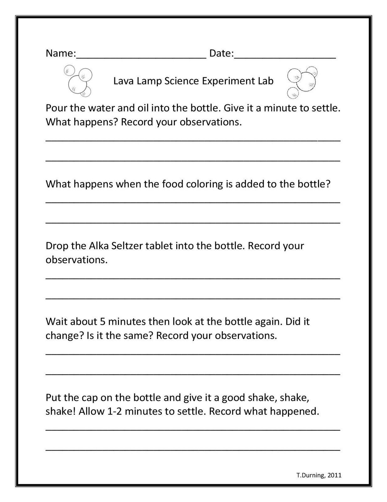 free printable science worksheets for ade resources lava lamp experiment 2nd