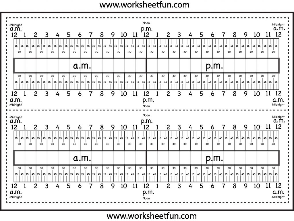 4 Free Math Worksheets Second Grade 2 Telling Time Telling Time 5