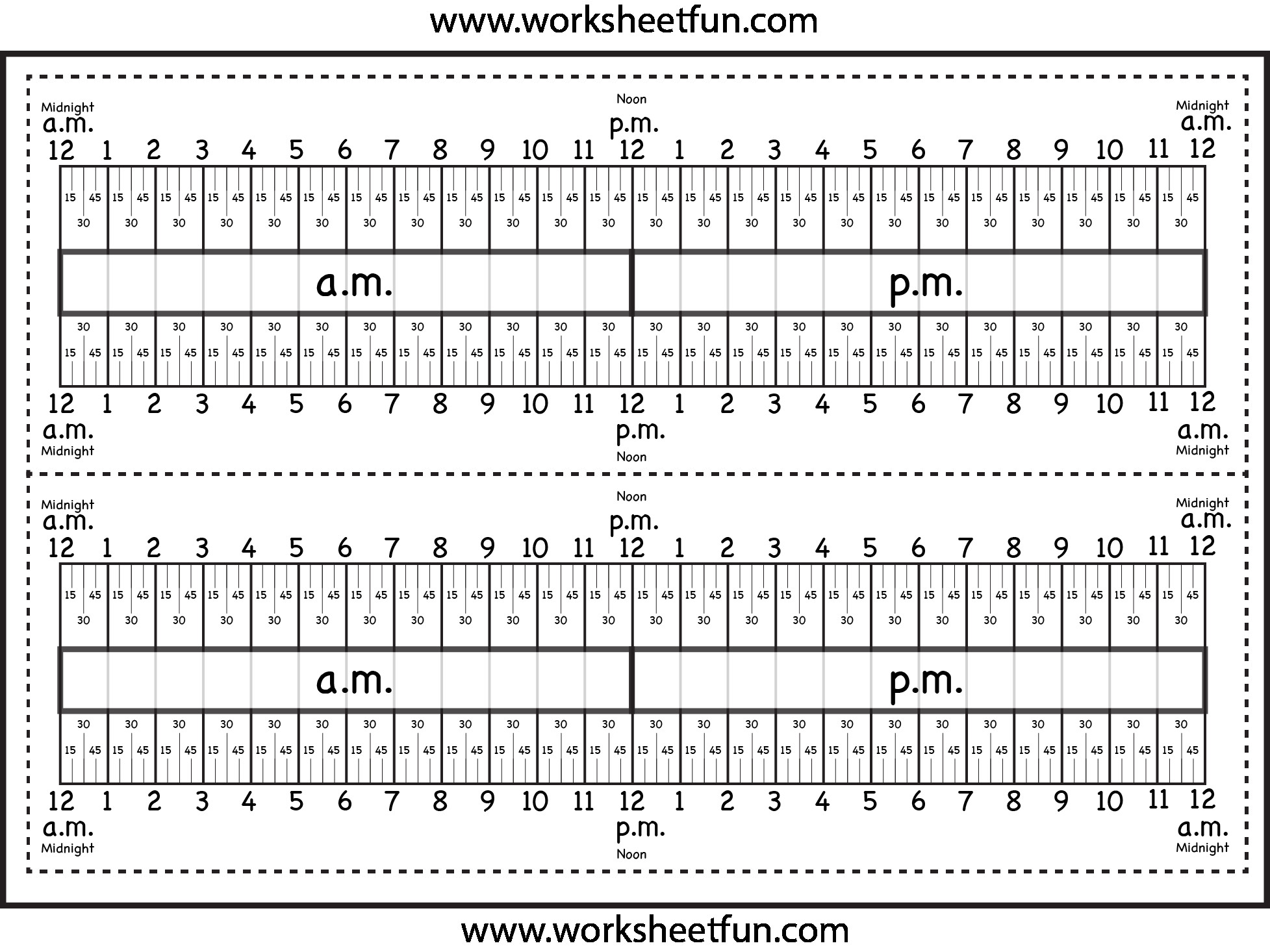 Free Math Worksheets Second Grade 2 Telling Time Telling Time 5 Minute Intervals