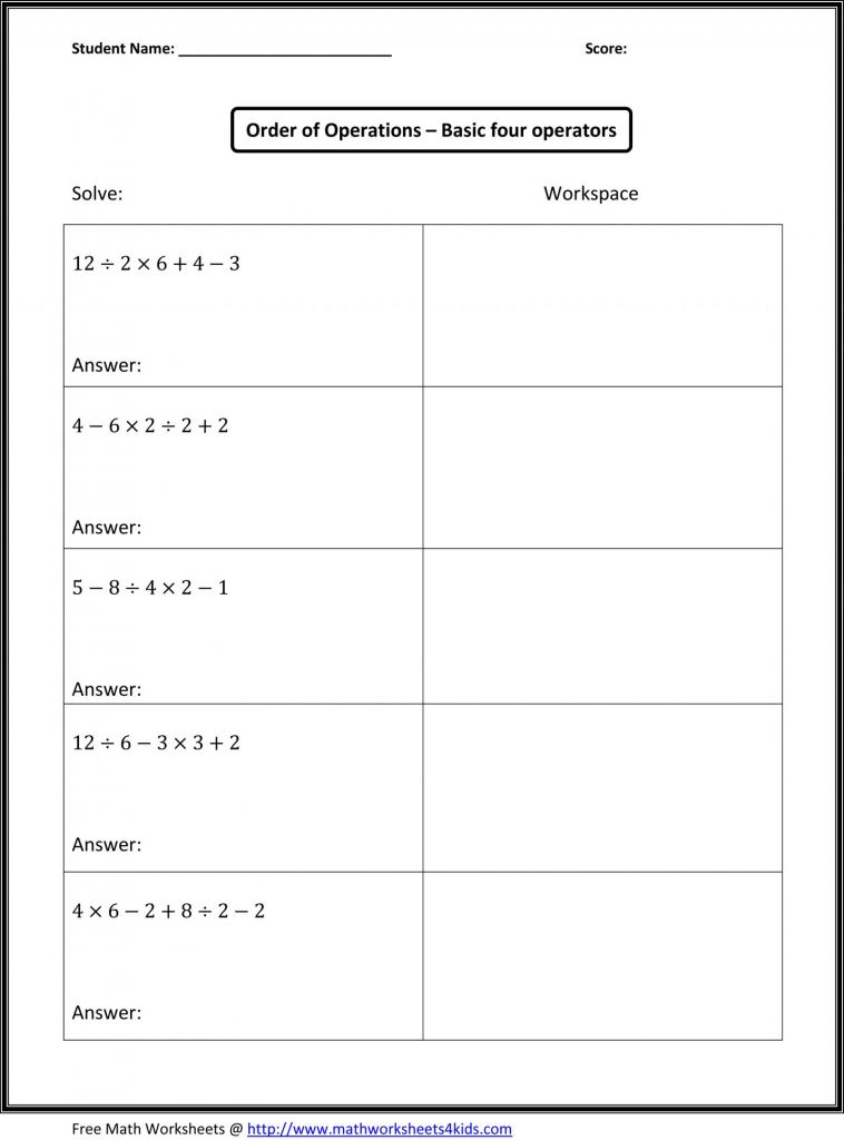 4 Free Math Worksheets Third Grade 3 Multiplication Multiplication Table 4 6 AMP