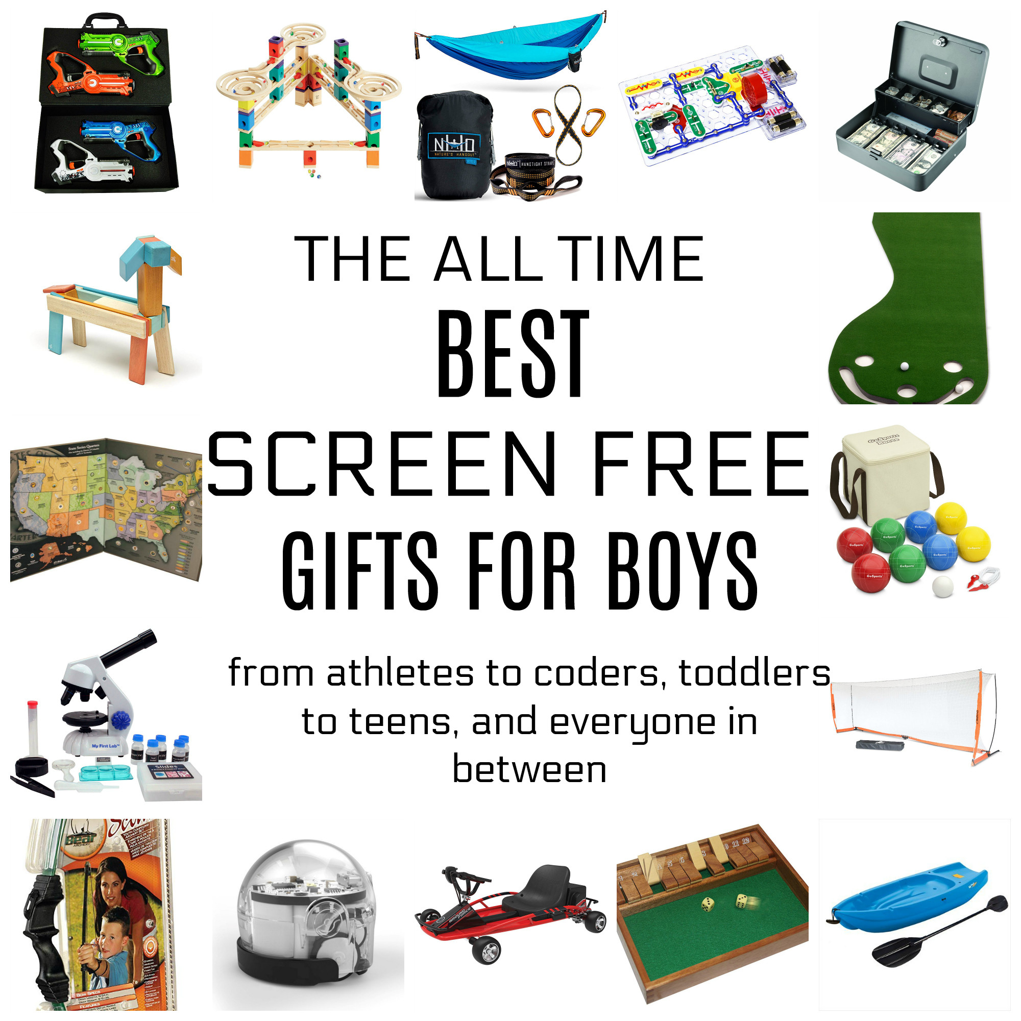 The all time best screen free ts for boys