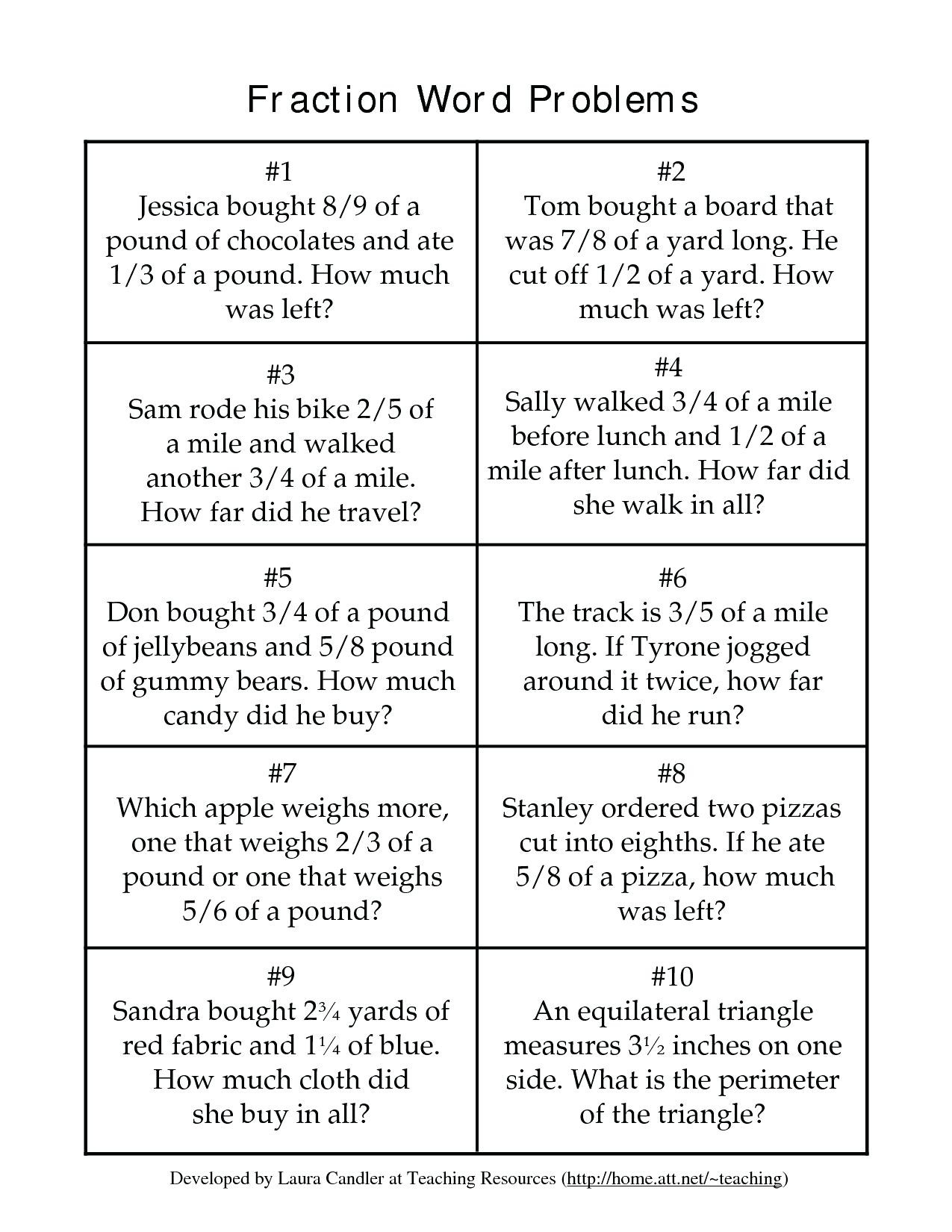 fifth grade fraction word problems collection of solutions math worksheet grade 3 word problems new fraction word problems also grade 6 math word problems worksheets with answers