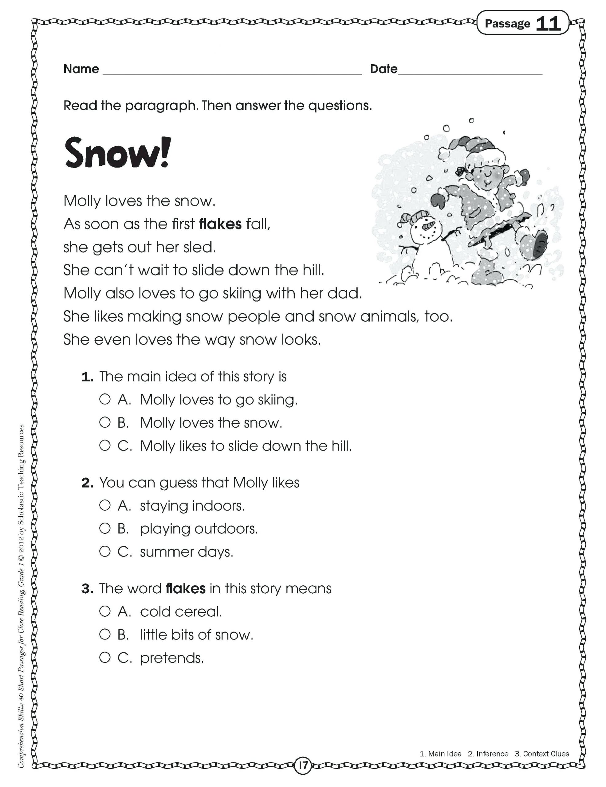 kindergarten reading worksheets luxury printable for fresh