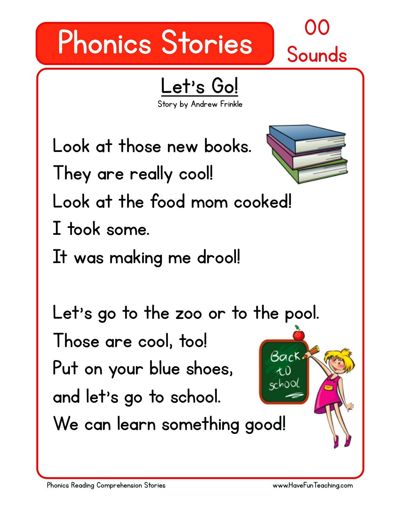 Reading Phonics Kindergarten