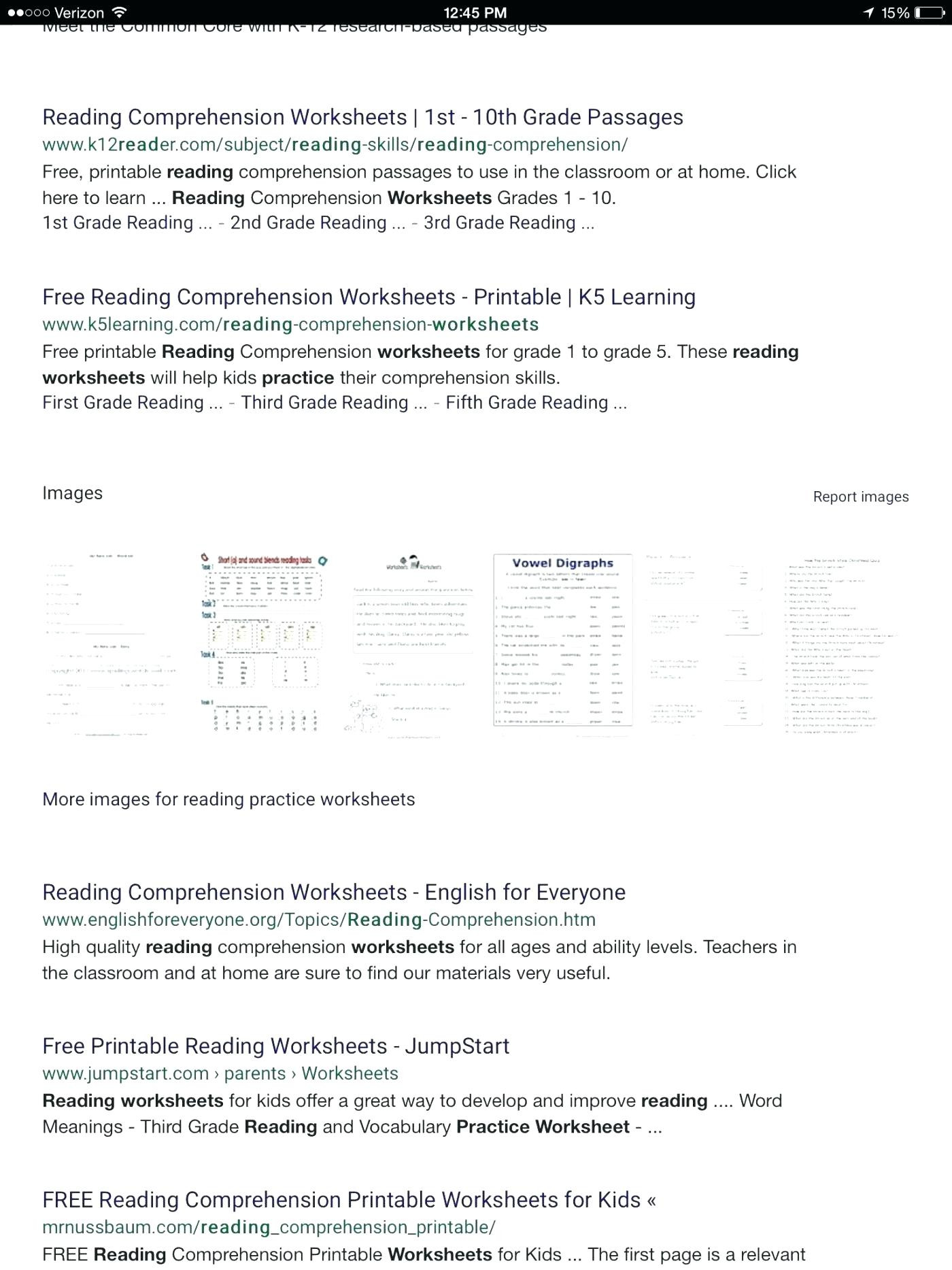 grade reading practice math free 8th prehension worksheets with answers