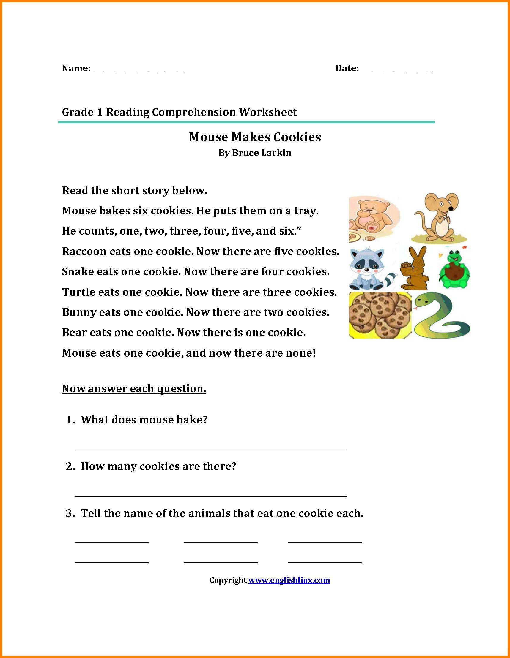 word mily worksheets for second grade kids awesome first reading passages about animals new od 2nd