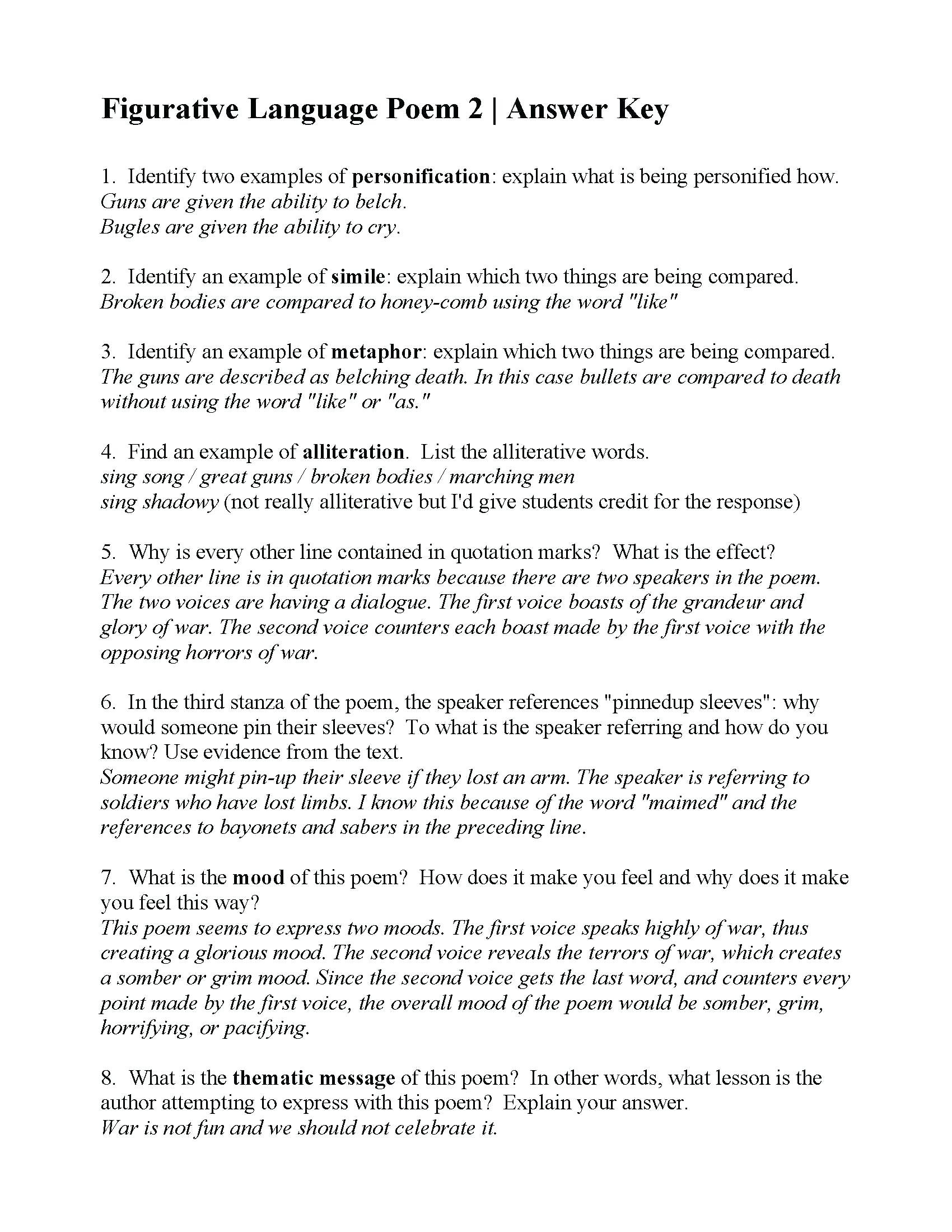 evaluating expressions word problems worksheet page 2 fractions to simile metaphor 5th grade