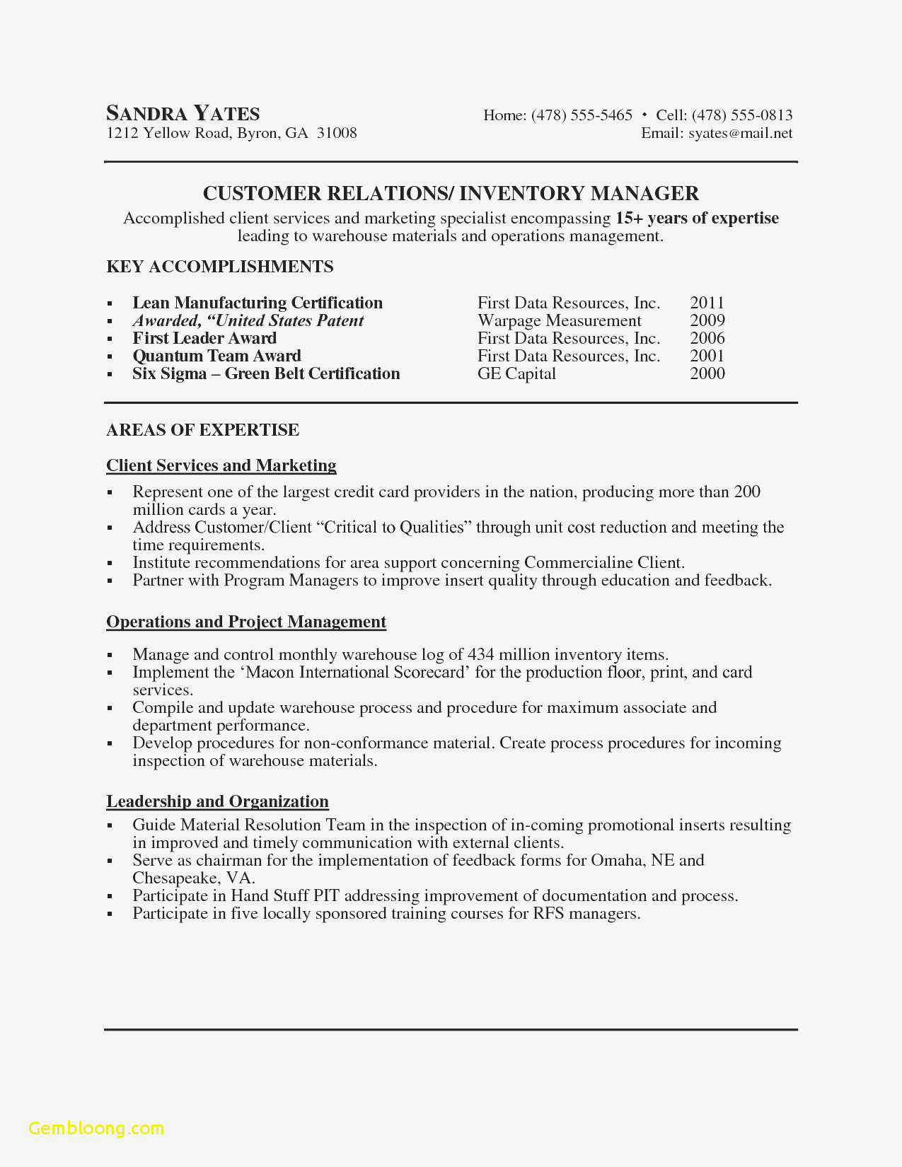 Sample Kindergarten Numbers Operations