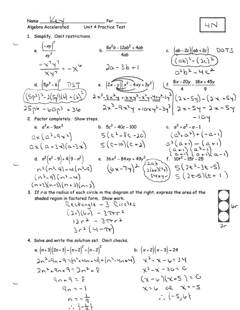 5 Free Math Worksheets Fourth Grade 4 order Of Operations ...