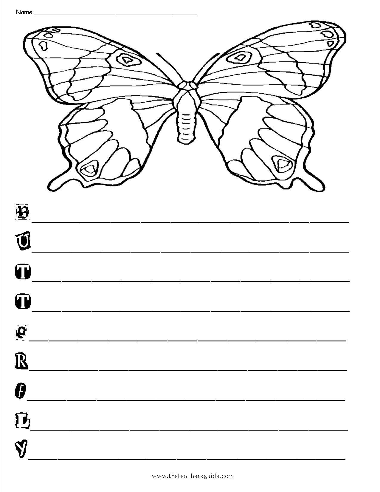 Animals Worksheets Describing