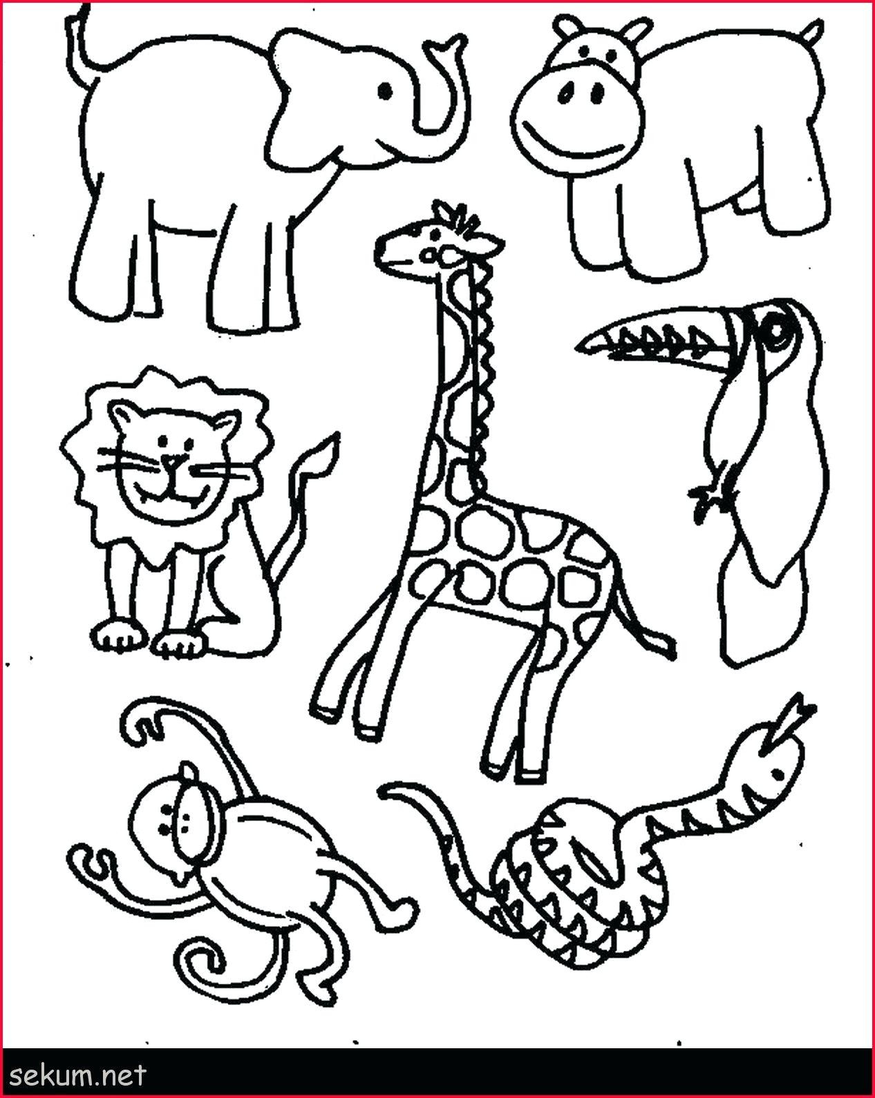 Animals Worksheets for Kids Domestic