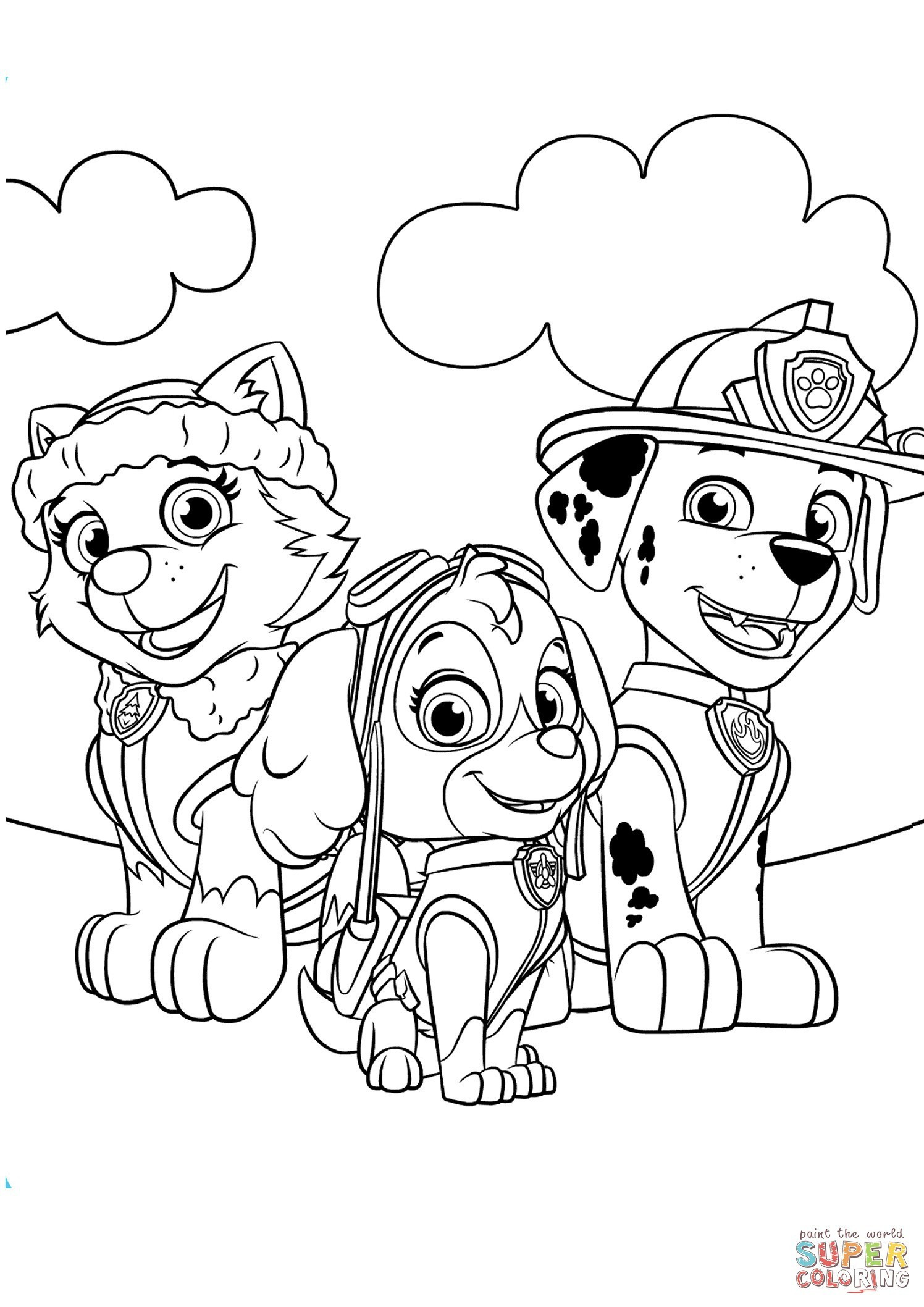 zuma coloring pages new paw patrol rocky skyend page free everest marshall printable ripping of instead to print nyc reservations