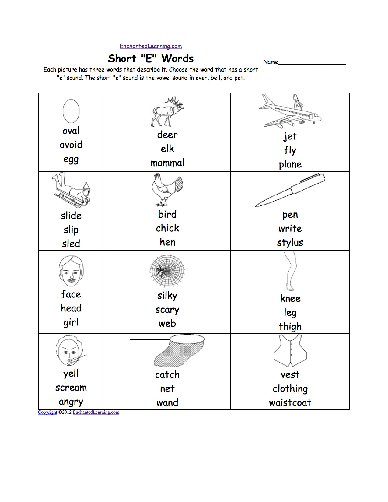 worksheet