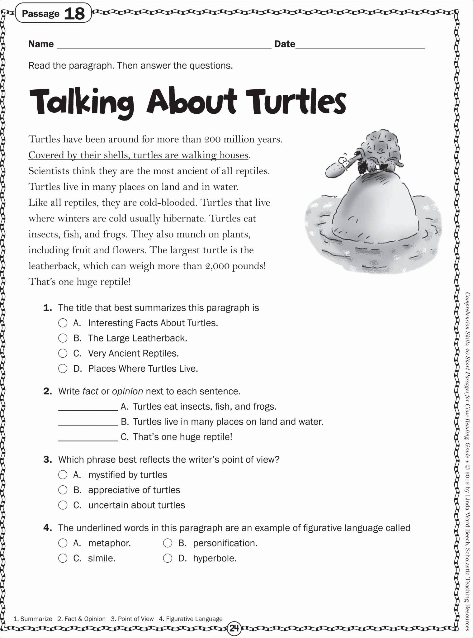 Animals Worksheets Preschool for Kids