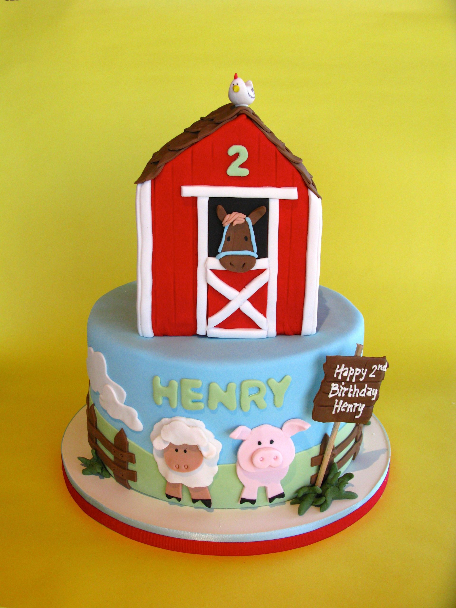 Barn theme Baby Shower Farm Animals