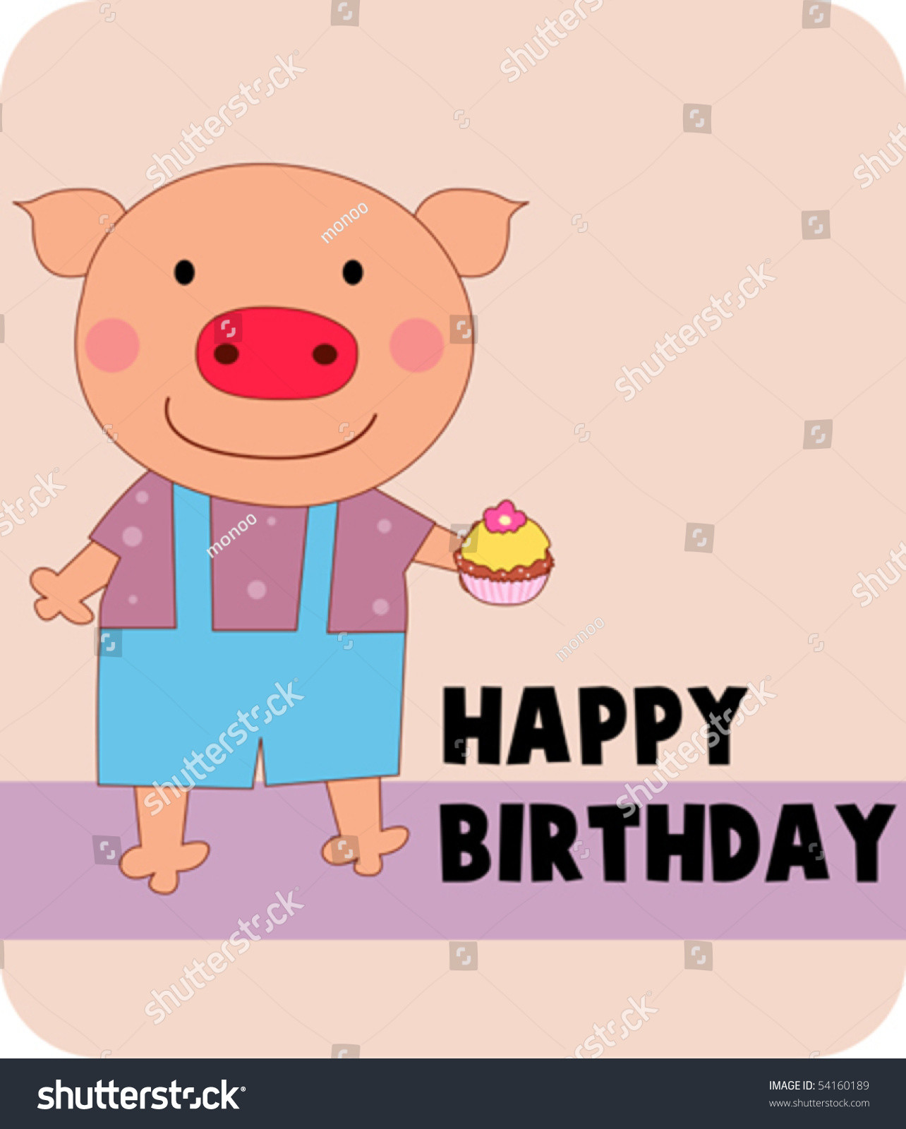 Cute Farm Animals Vector