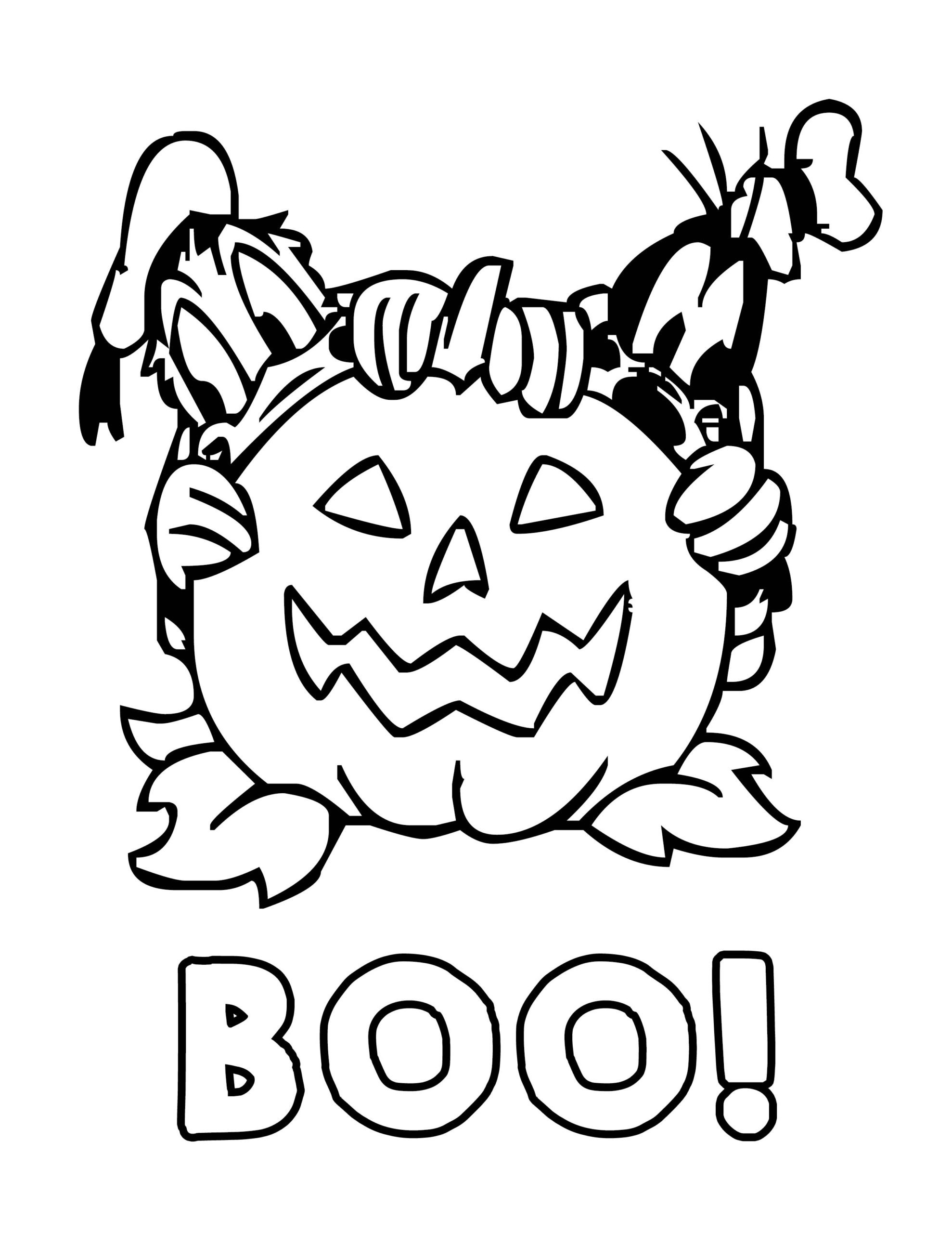 halloween coloring pages for kids print and color free printables letter preschool scaled