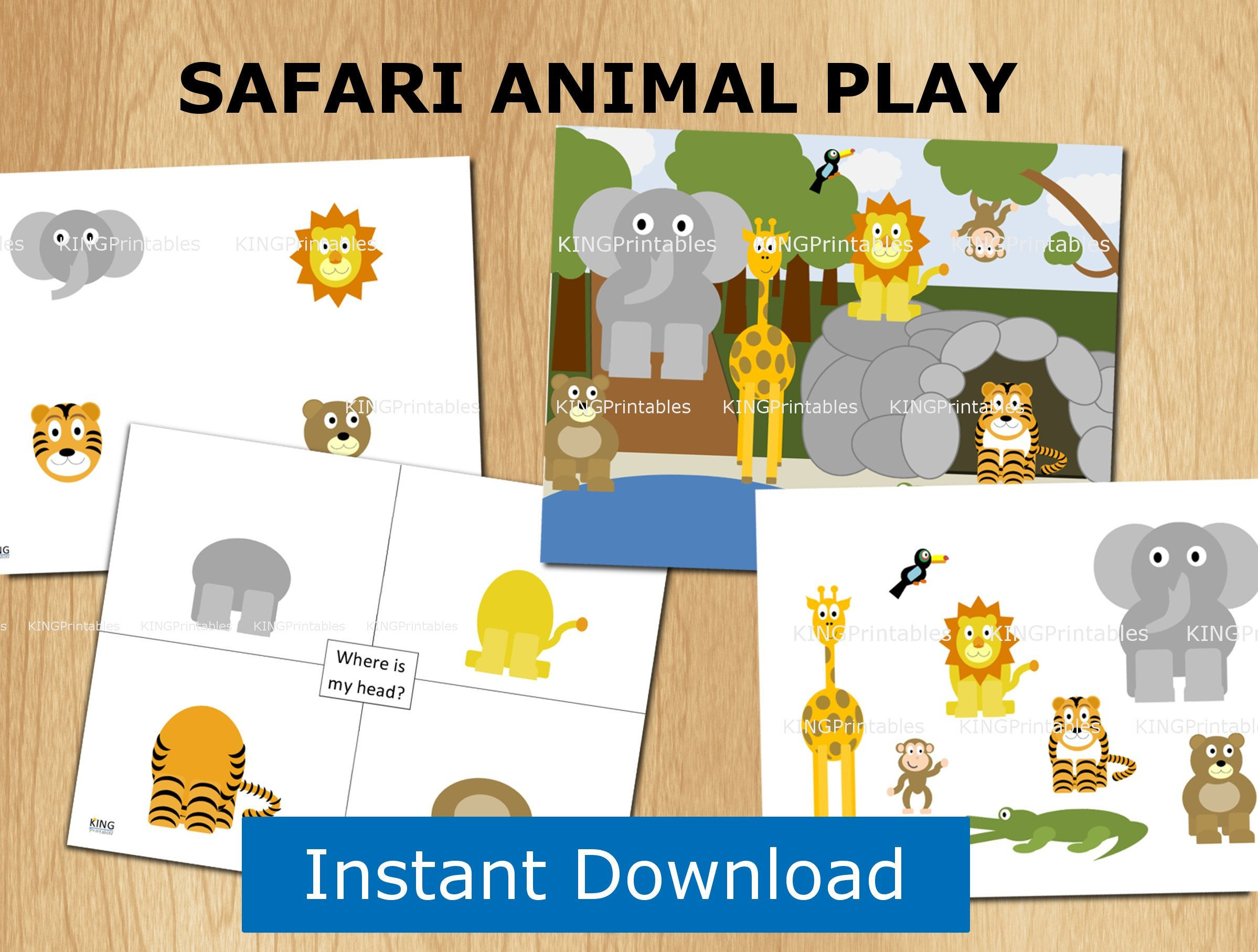 Farm and Zoo Animals Worksheets