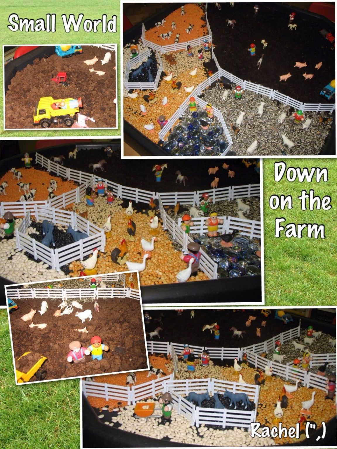 7 Farm Animals Art Eyfs AMP