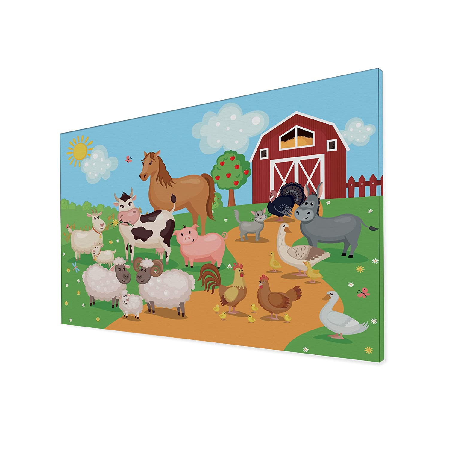Farm Animals Art Nursery