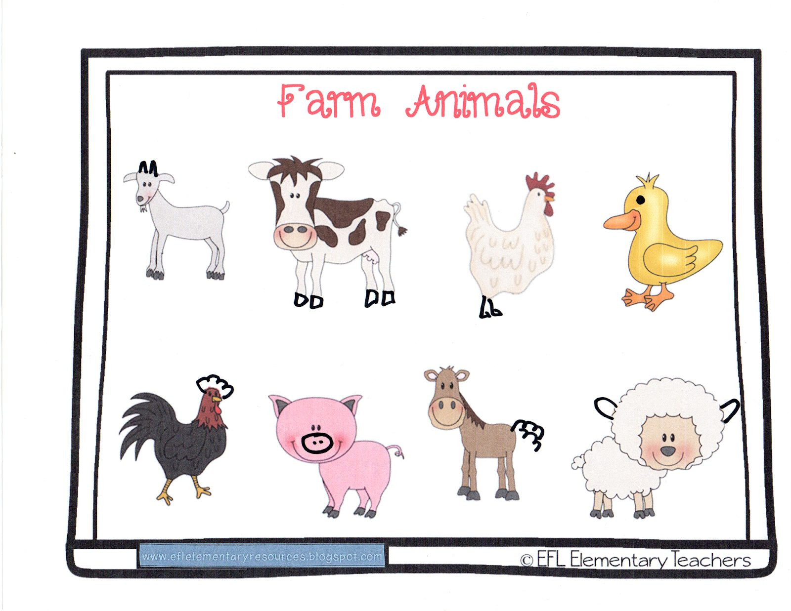 Farm Animals Barn