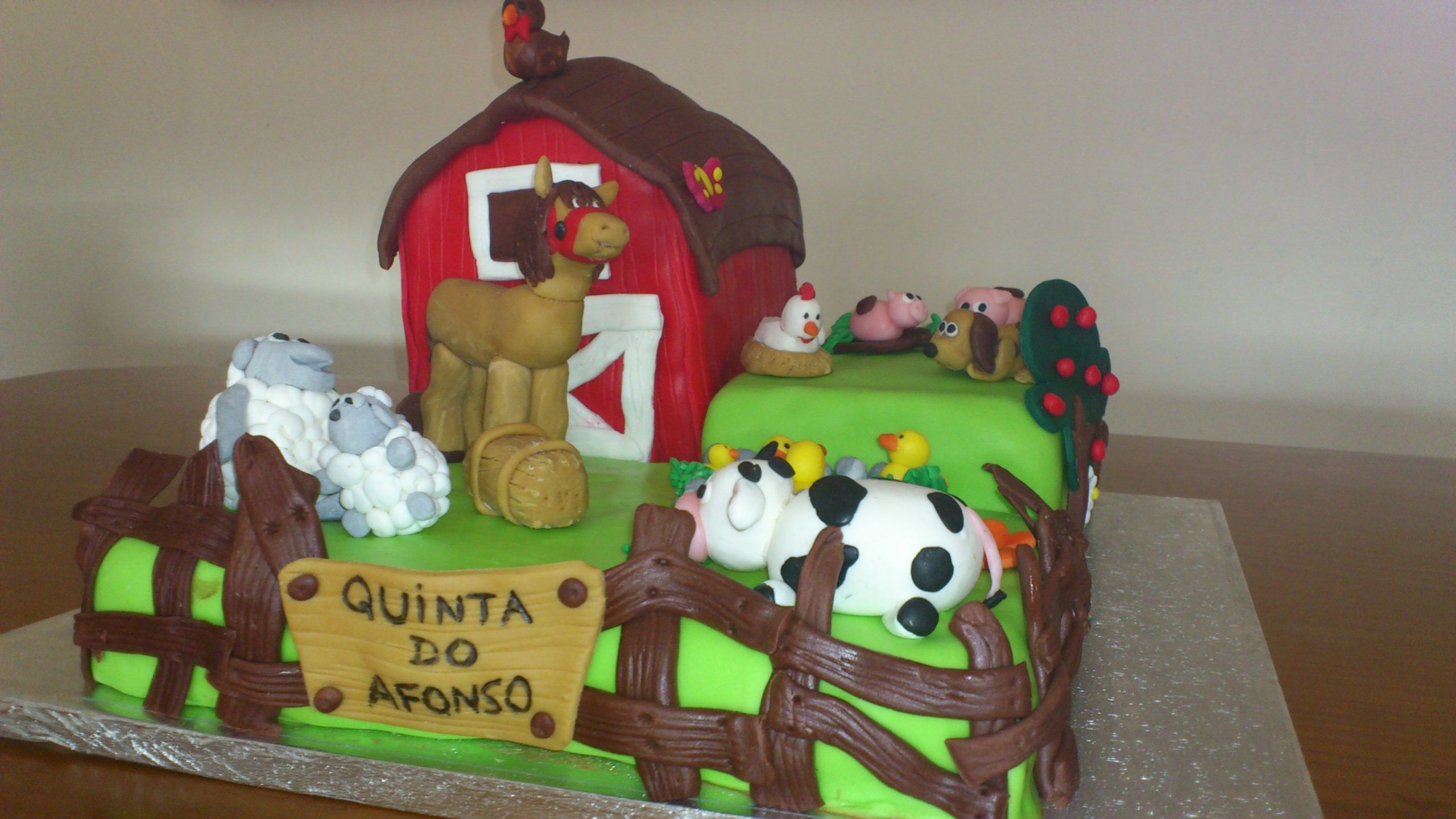 Farm Animals Birthday Party Banner