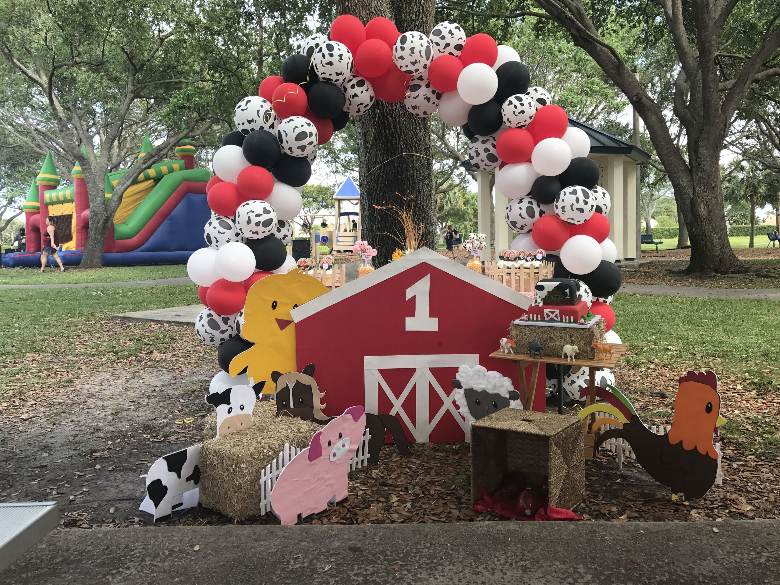 Farm Animals Birthday Party Banner