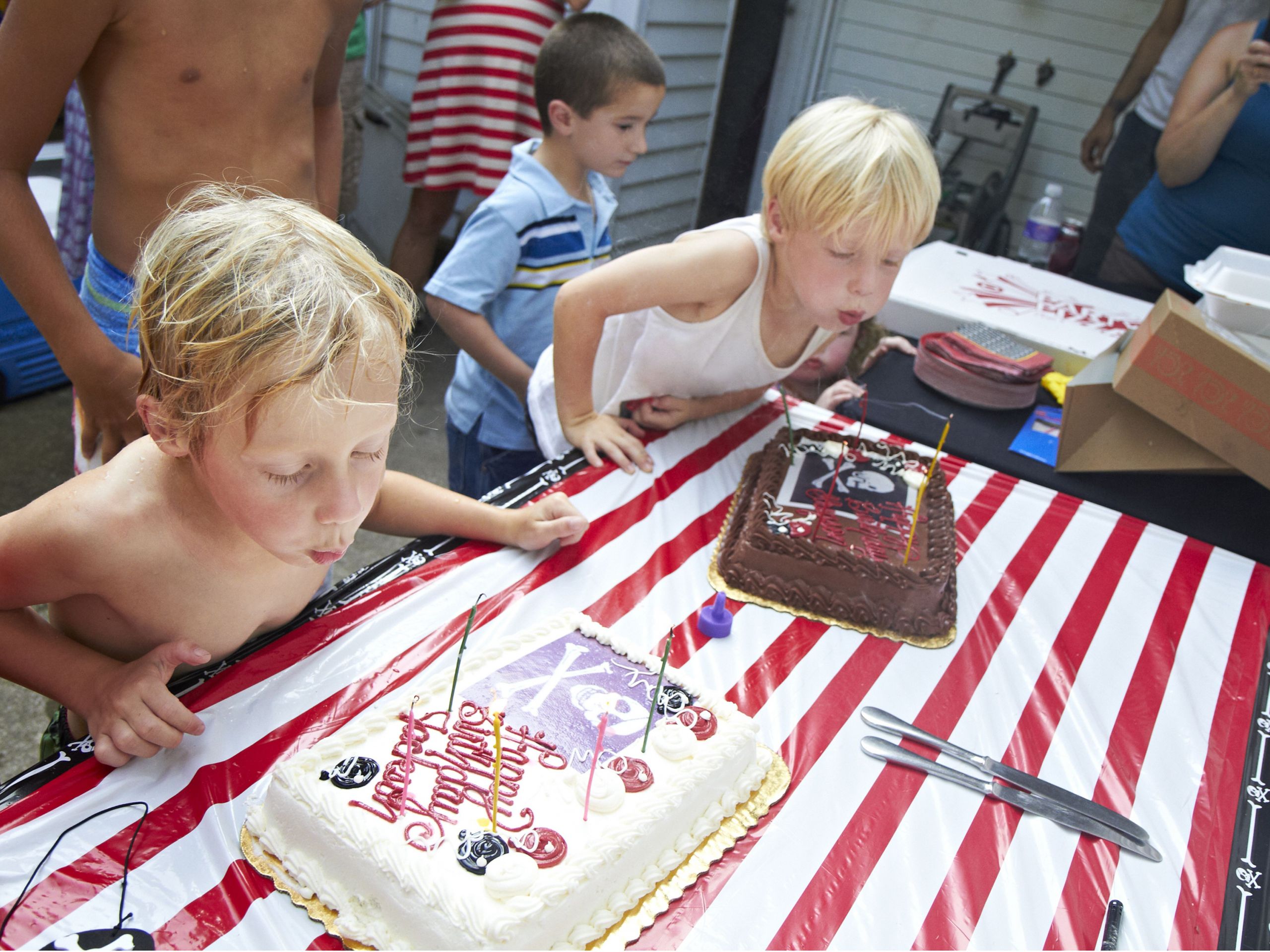 Farm Animals Birthday Party Cake