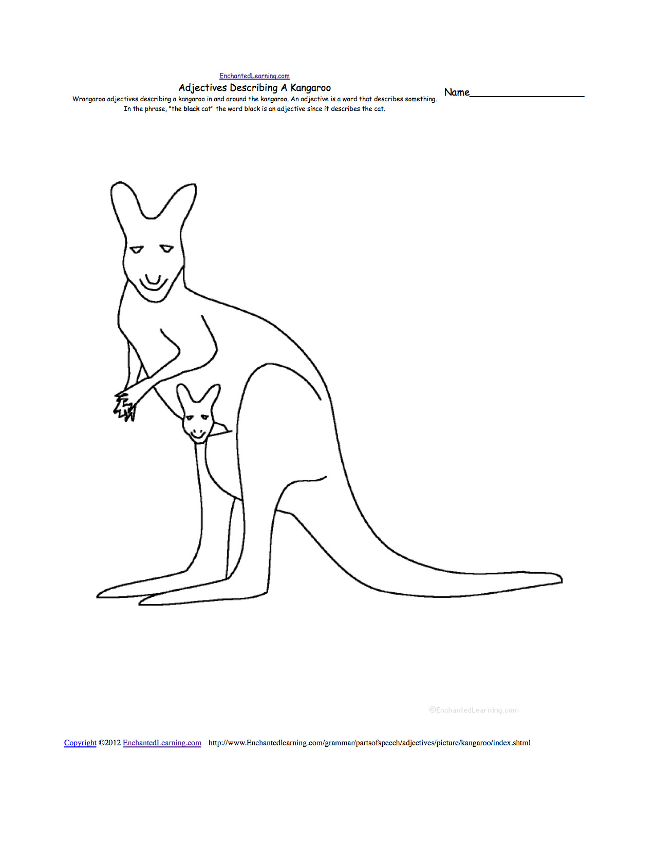 kangarooadjectives